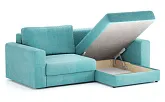 Диван угловой Ларсон 2М Nordic 71 аквамарин - превью 3 Диван угловой Ларсон 2М Nordic 71 аквамарин - превью 3