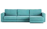 Диван угловой Ларсон 3М Nordic 71 аквамарин - превью 1 Диван угловой Ларсон 3М Nordic 71 аквамарин - превью 1