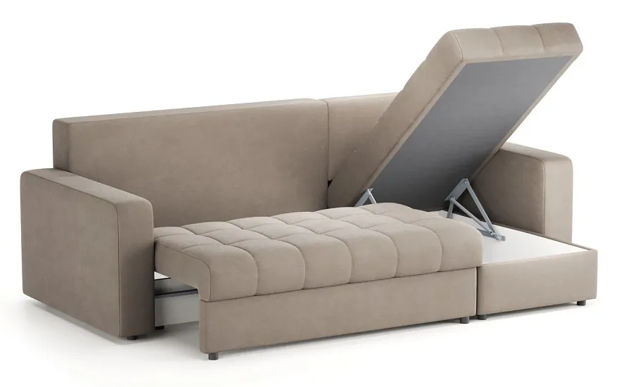 Диван угловой Тренто Leonardo 04 бежевый - 5 Диван угловой Тренто Leonardo 04 бежевый - 5