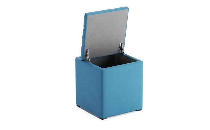 Пуф Оливер Camaro 21 бирюзовый - 2 Пуф Оливер Camaro 21 бирюзовый - 2