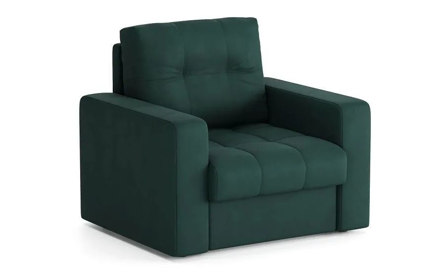 Кресло Тренто Leonardo 11 тёмно-зелёный - 2 Кресло Тренто Leonardo 11 тёмно-зелёный - 2