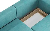 Диван Ларсон 3М Nordic 71 аквамарин - превью 6 Диван Ларсон 3М Nordic 71 аквамарин - превью 6