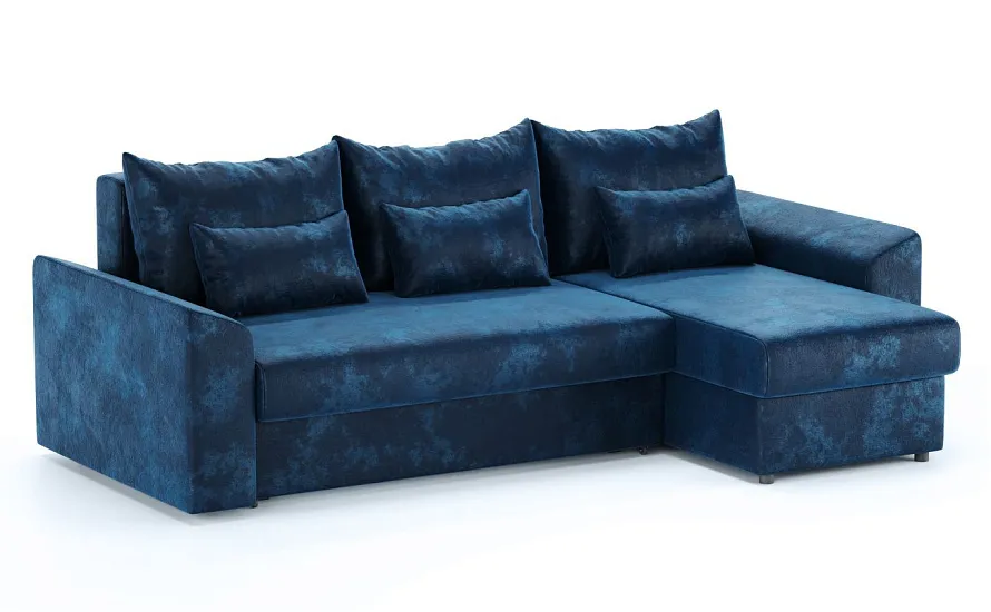 Диван угловой Арден Nuvola 79 синий - 2 Диван угловой Арден Nuvola 79 синий - 2